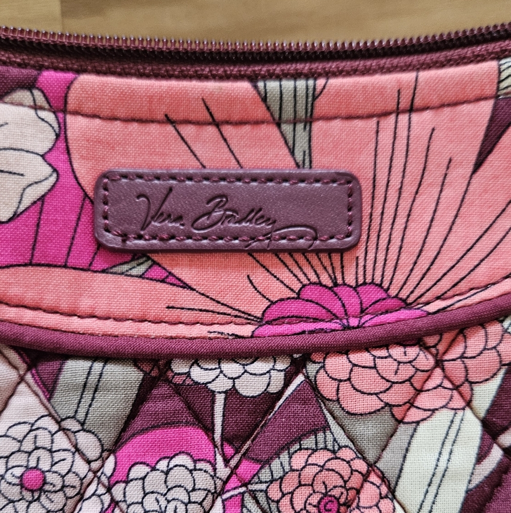 NFS Vera Bradley Little Crossbody Bag Small Purse Floral Bohemian Blooms - Picture 3 of 7